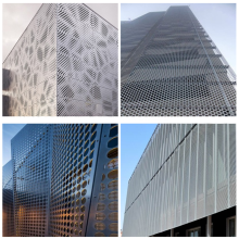 Maille perforée architecturale en acier inoxydable ou en aluminium